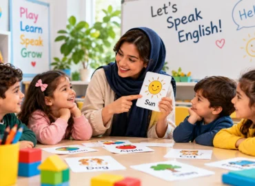 آموزش مکالمه انگلیسی به خردسالان